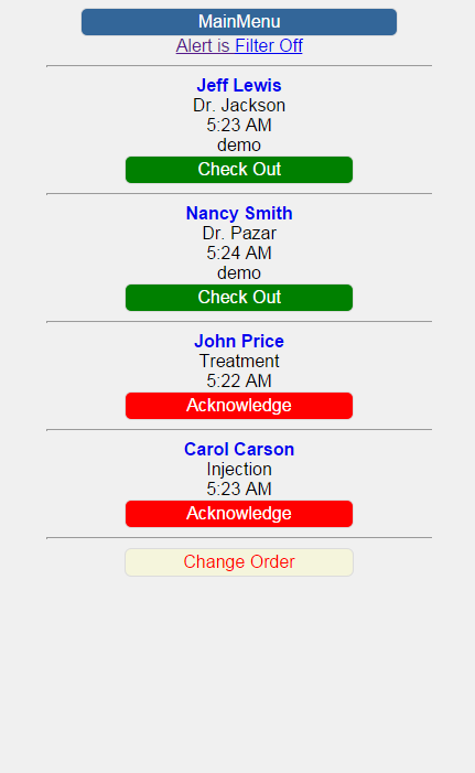 Check In Sidebar Display Check In Sidebar Display